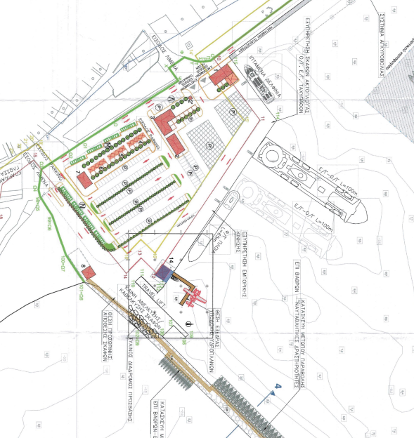 φωτογραφία από τοπογραφικό διάγραμμα